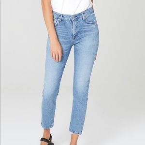Harlow ankle skinny mid rise in chit chat